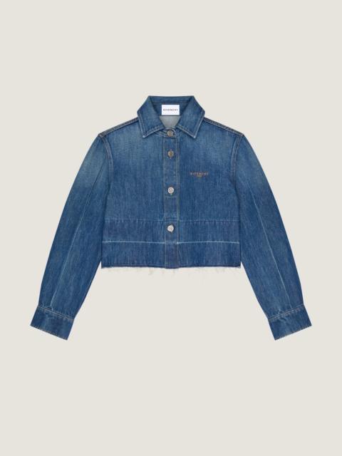 Givenchy SHIRT IN MEDIUM BLUE DENIM