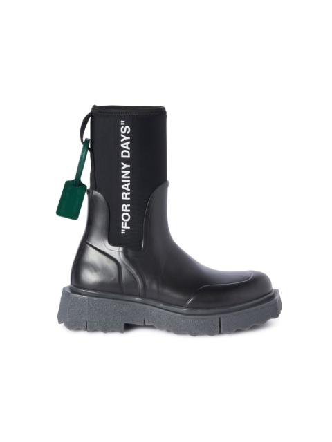 Off-White Sponge Rubber Rainboot