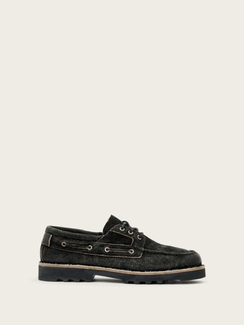 ALLSAINTS SKIFF LEATHER BOAT SHOE