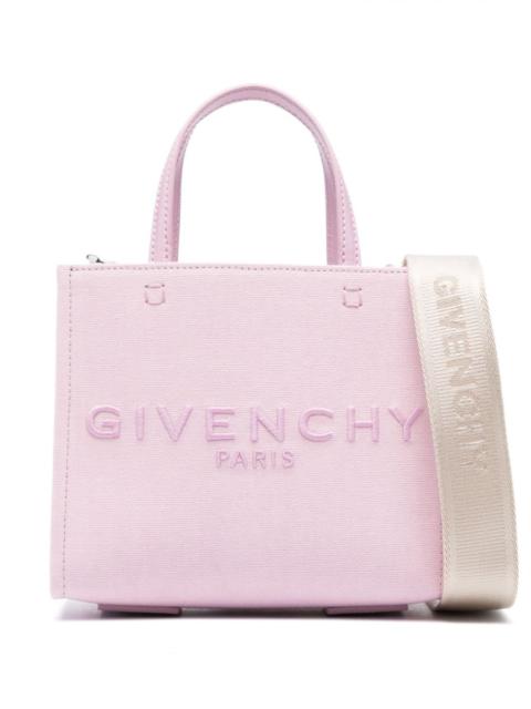 Givenchy G-tote mini cotton tote bag