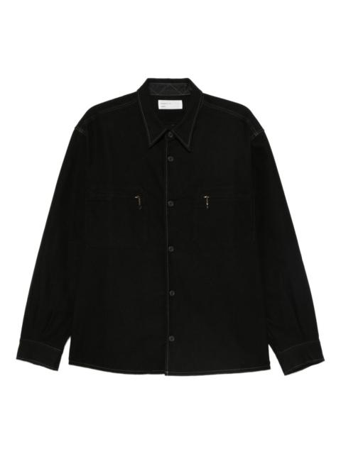 Chimala point-collar shirt