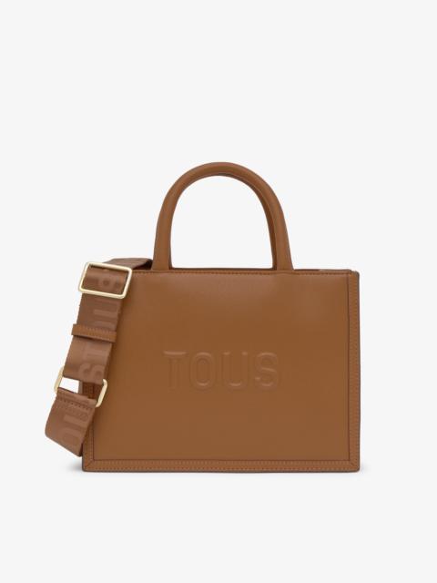 TOUS Medium camel-colored Shopping bag TOUS Brenda