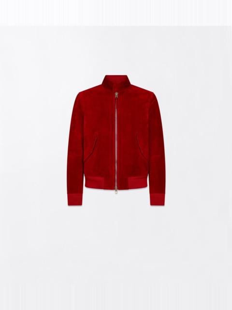 TOM FORD CASHMERE SUEDE HARRINGTON