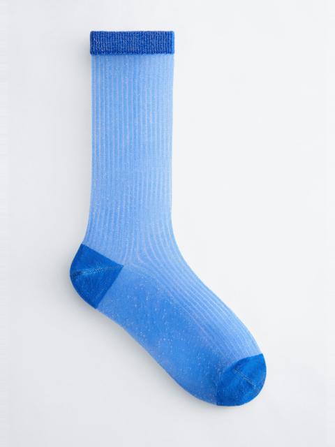 & Other Stories Sheer Ribbed Socks