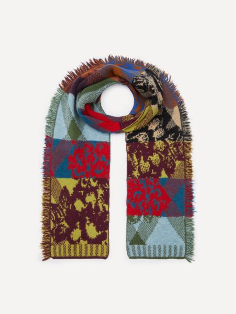 Dries Van Noten Long Wool-Blend Scarf