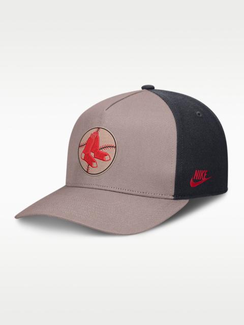 Nike Boston Red Sox Cooperstown Rise Men's Nike MLB A-Frame Adjustable Hat