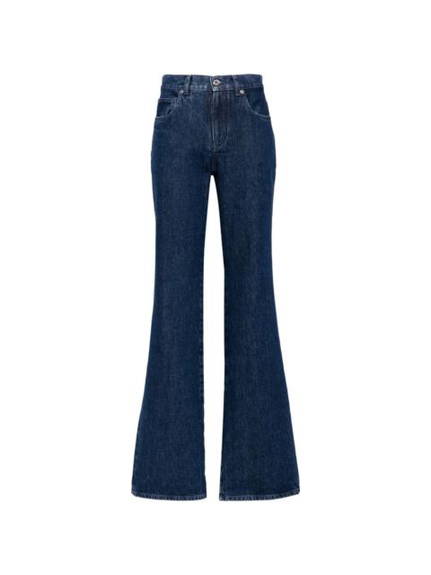 Off-White mid-rise flared jeans
