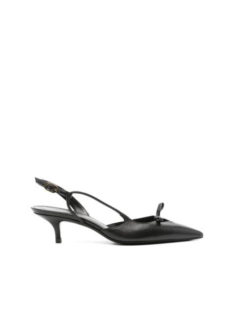 Tully 50mm slingback pumps