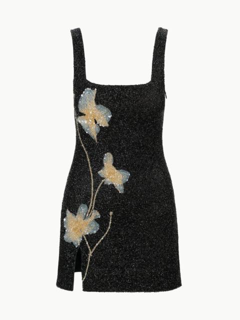 STAUD STAUD LE SABLE DRESS BOTANICAL SHADOWS