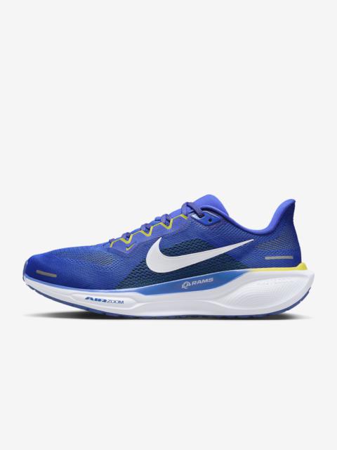 Nike Nike Pegasus 41 NFL Los Angeles Rams Men's Road Running Shoes