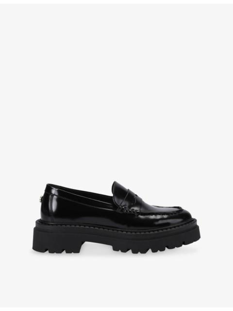 STEVE MADDEN Katja Leather Loafers