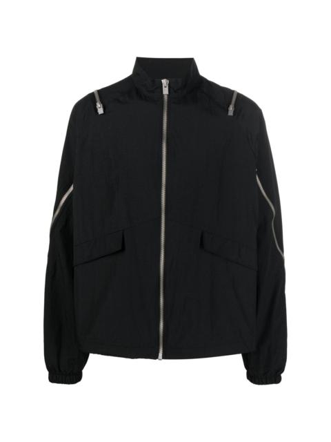 HELIOT EMIL™ decorative zip-detail jacket