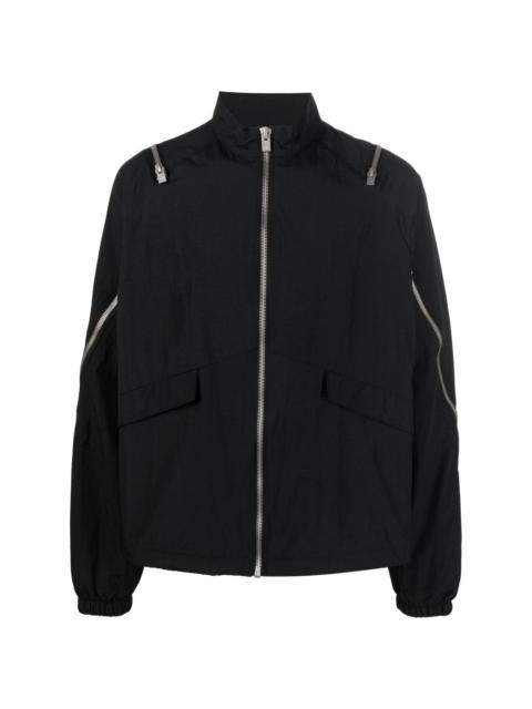 HELIOT EMIL Black Turing Technical Jacket