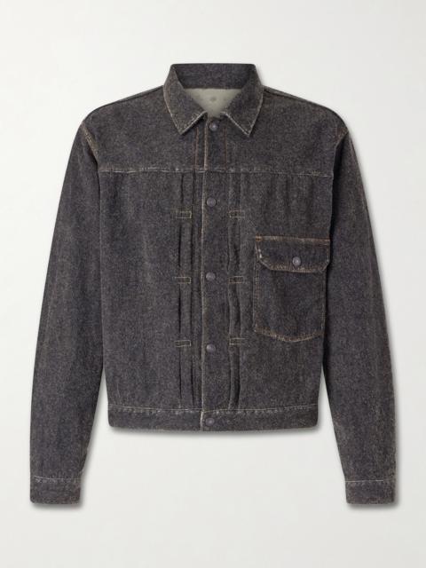 Kapital Cropped Cotton-Blend Twill Jacket