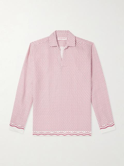 ORLEBAR BROWN Ridley Printed Linen Shirt