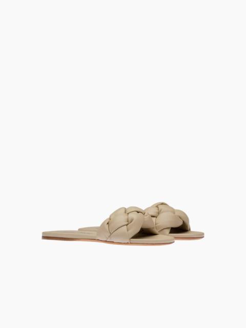 Miu Miu Flat nappa leather sandals