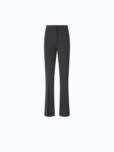 PINKO FLARED PONTE-KNIT TROUSERS