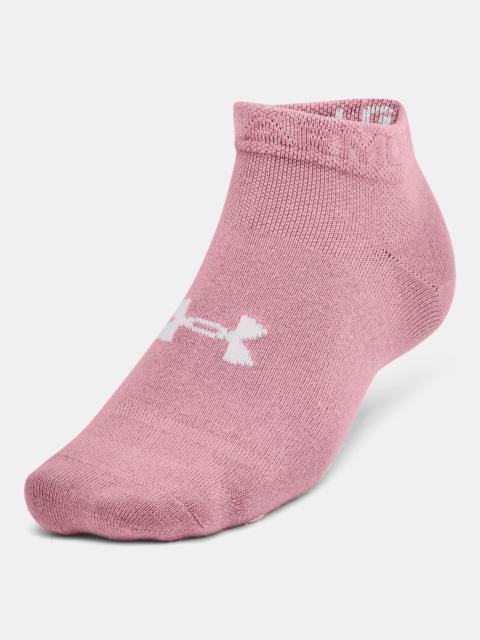 Under Armour Unisex UA Essential 6-Pack Low Cut Socks