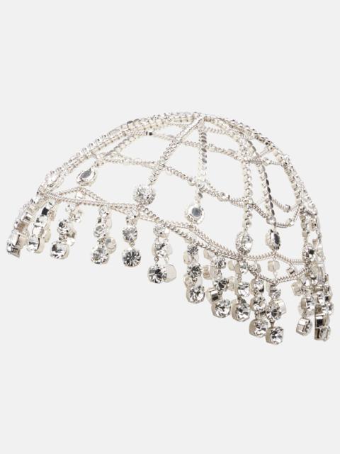 rabanne Crystal-embellished headband