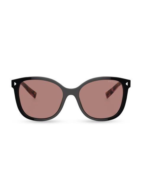 Prada Women's 53MM Square Sunglasses - Black Rose Taupe