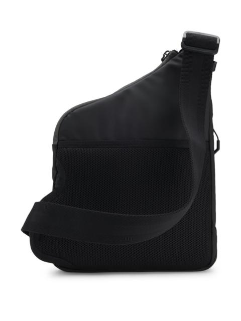 BOSS FAUX-LEATHER BACKPACK WITH REFLECTIVE DETAILS