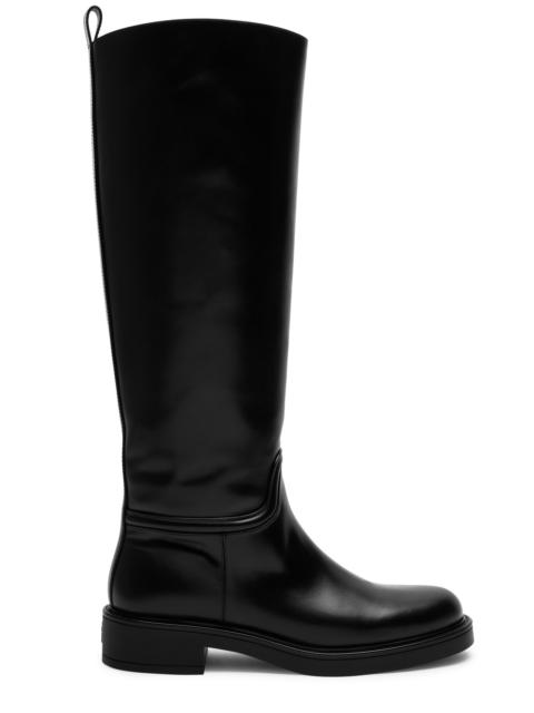 Celia leather knee-high boots