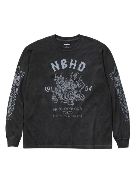 NEIGHBORHOOD dragon long-sleeve T-shirt