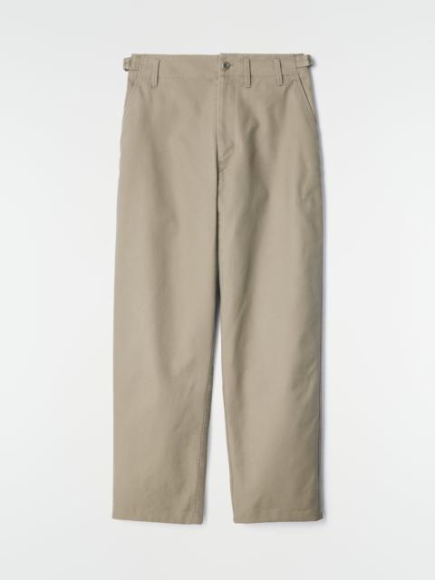 Lemaire TAPERED PANTS IN HEAVY COTTON TWILL