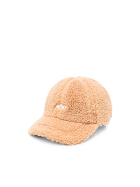 AUTRY logo-embroidered fleece baseball cap
