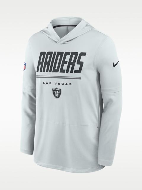 Nike Las Vegas Raiders Sideline Men's Nike Dri-FIT NFL Long-Sleeve Hooded Top