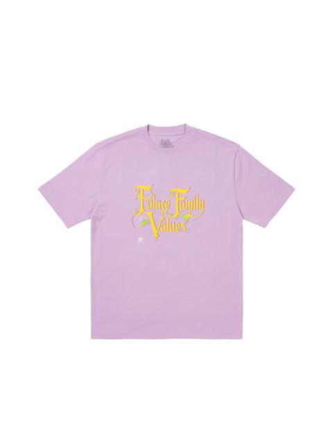 FAMILY VALUES T-SHIRT LIGHT PURPLE