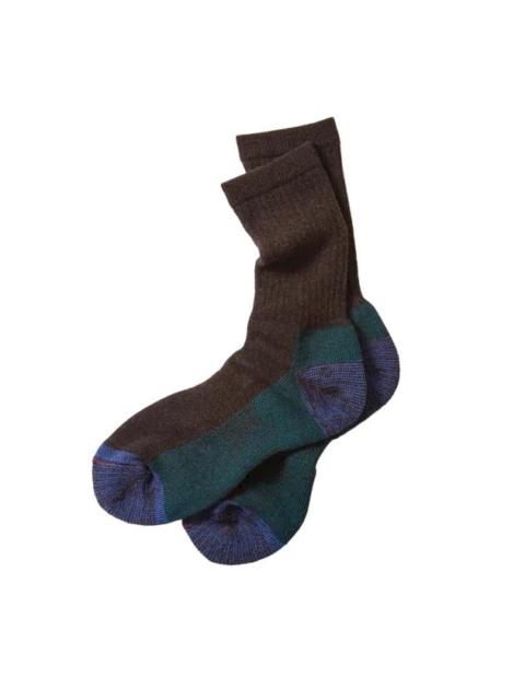 ROTOTO® R1632 Double Face Socks Dark Brown