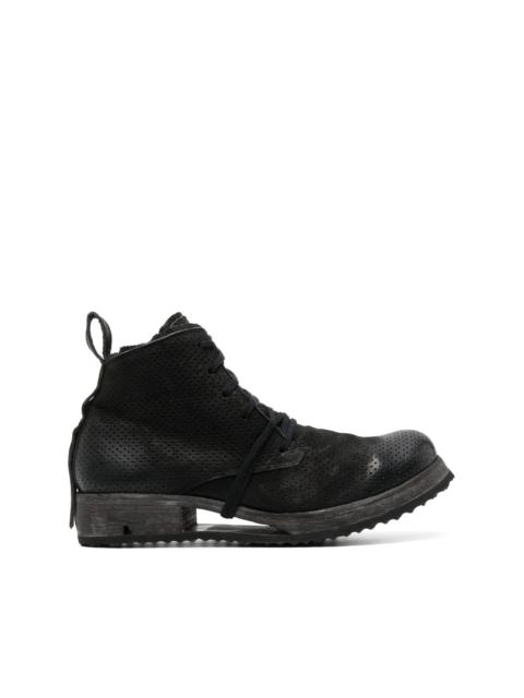 Boris Bidjan Saberi perforated leather boots