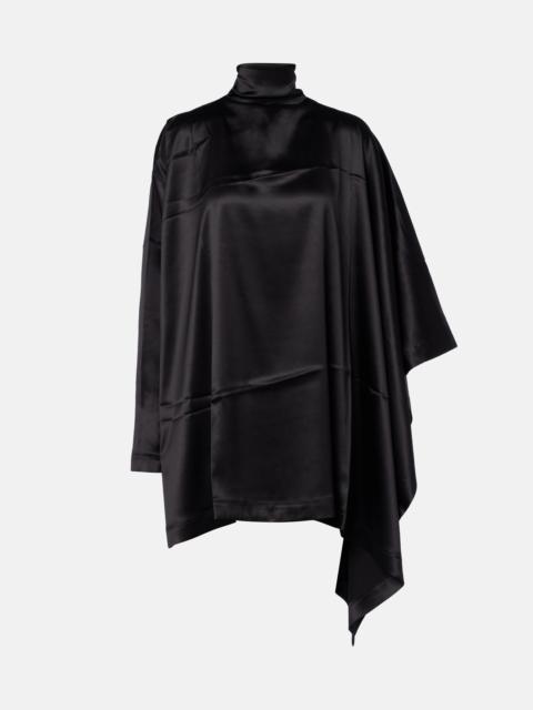 PHOEBE PHILO Silk-blend satin top