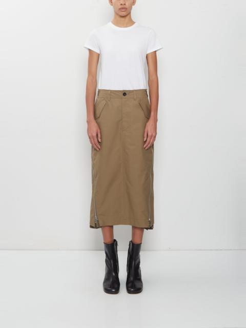 sacai Cotton Weather Skirt