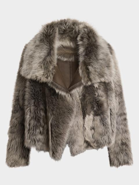 Yves Salomon Toscana Lamb Shearling Jacket