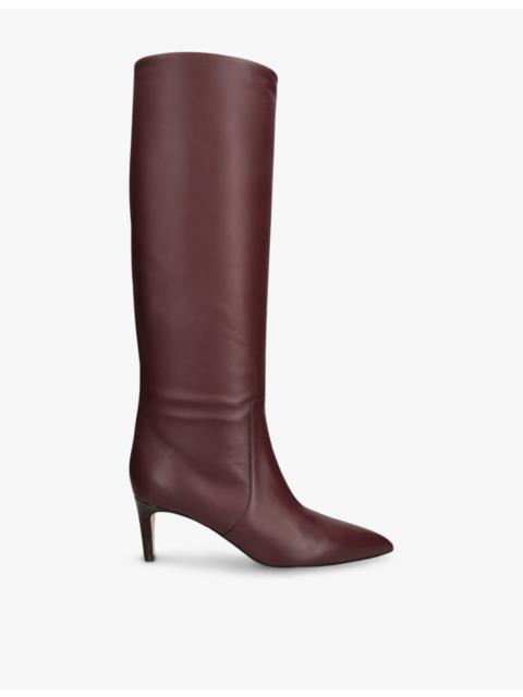 PARIS TEXAS Stiletto 60 Knee-High Leather Boots