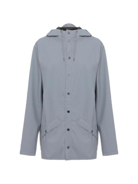 RAINS button hoodie coat