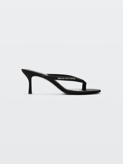 Alexander Wang COURTNEY 65MM THONG LOGO SANDAL