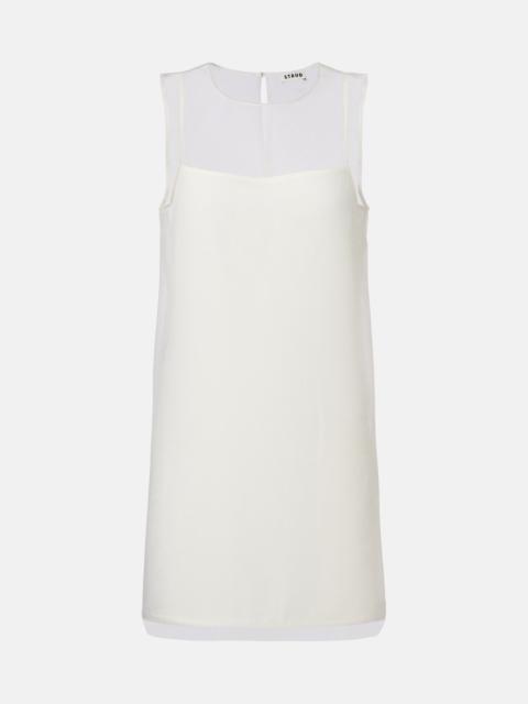 STAUD Brea layered shift dress