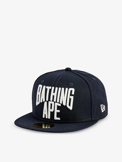 A BATHING APE® A Bathing Ape x New Era 59Fifty brand-embroidered cotton-twill cap