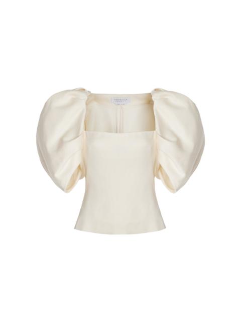 GABRIELA HEARST Ceri Top in Linen