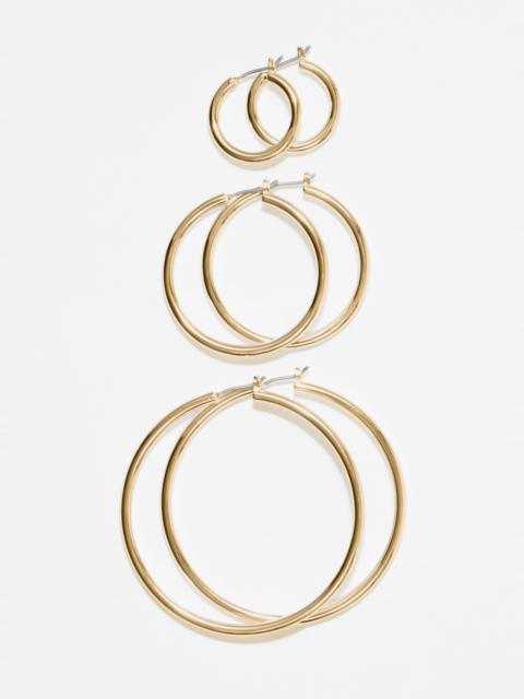 & Other Stories Hoop Earrings Set