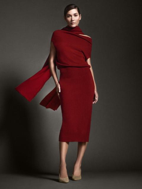 BROCHU WALKER The Lori Sleeveless Cashmere Dress