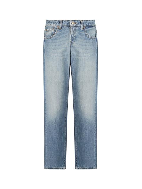 7 For All Mankind Low Straight denim jeans