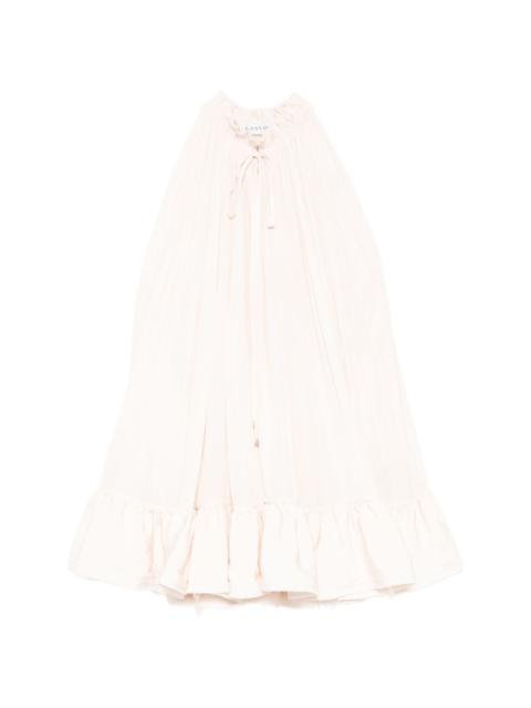 Lanvin ruffled mini dress