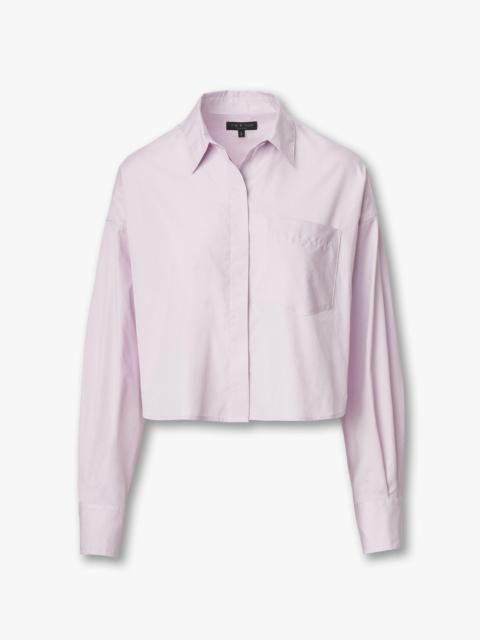 rag & bone Marin Cropped Shirt