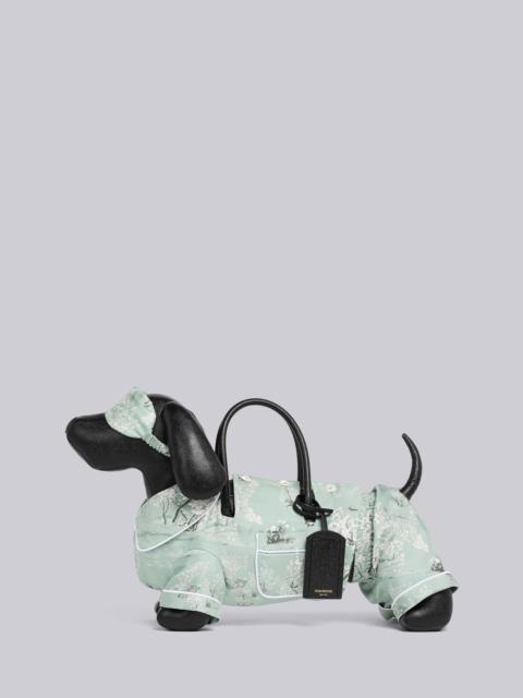 Thom Browne Pajama Print Silk Twill Hector Bag