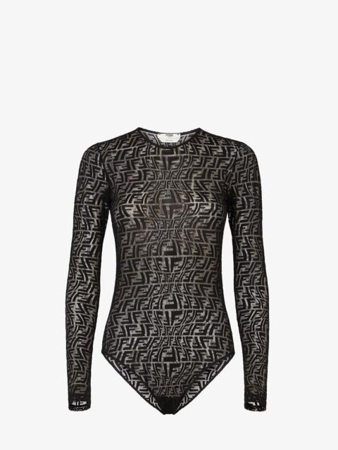 FENDI Black tulle body