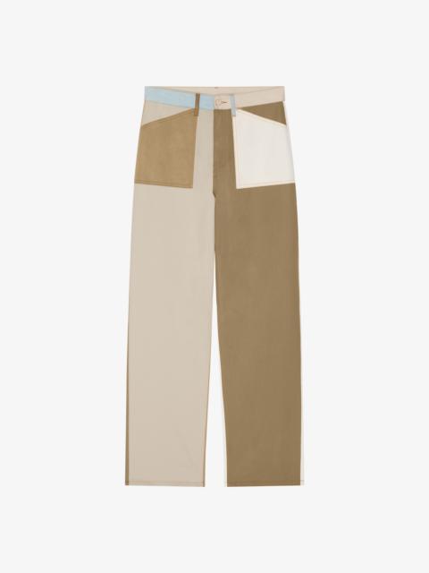 Givenchy PATCHWORK JEANS IN UPCYCLED DENIM